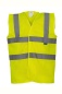Preview: YOKO® Hi-Vis Top Cool Recycled Open Mesh Waistcoat
