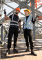 Preview: Korntex® Warnweste mit vier Reflexstreifen