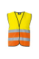 Preview: Basic Warnveste Gelb/Orange