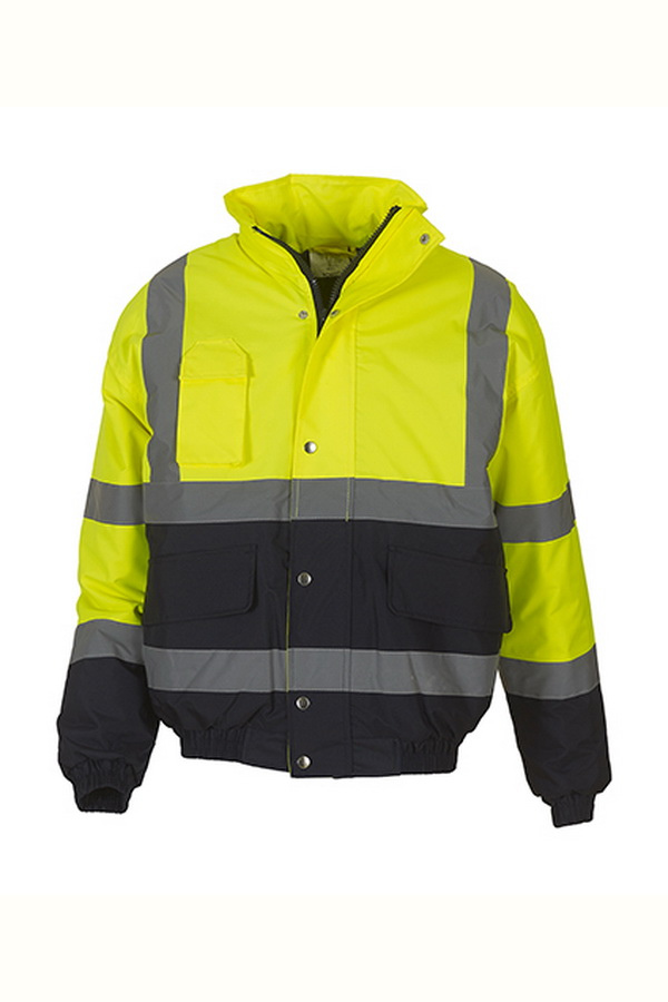 YOKO® Hi-Vis Two-Tone Bomber Jacket