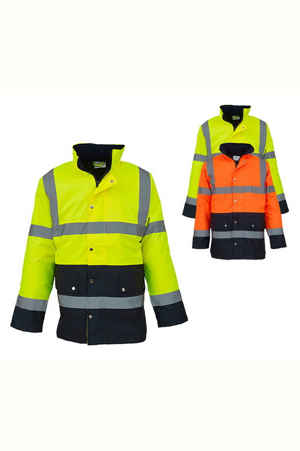 YOKO® Hi-Vis Two-Tone Motorway Jacket
